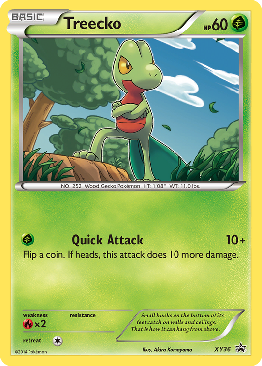 Treecko – XY Black Star Promos