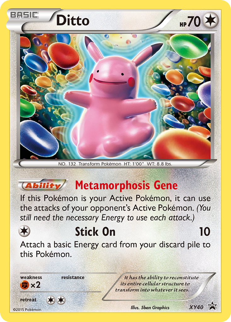 Ditto – XY Black Star Promos
