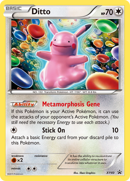 Ditto – XY Black Star Promos