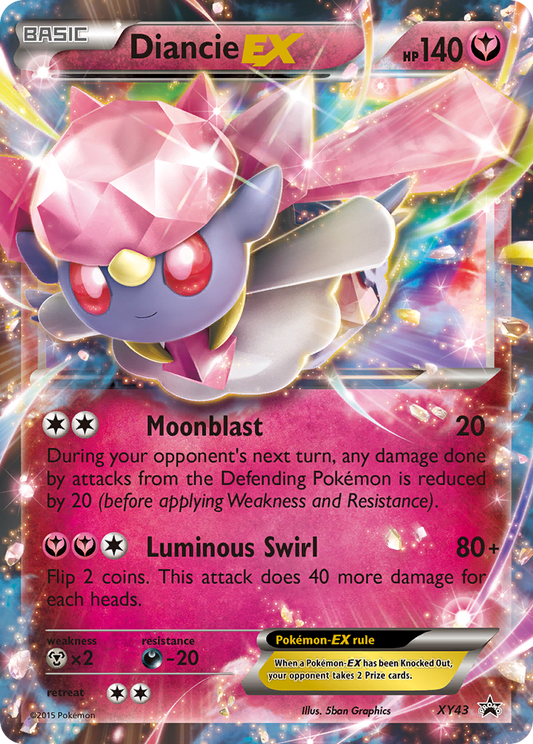 Diancie-EX – XY Black Star Promos