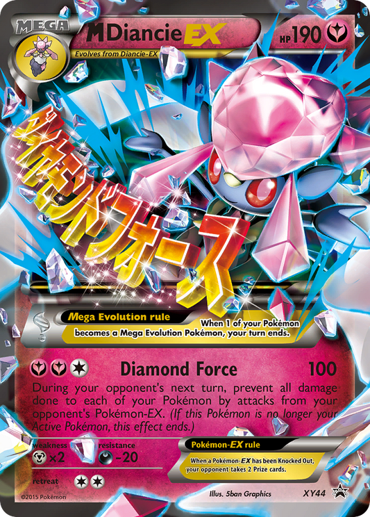 M Diancie-EX – XY Black Star Promos