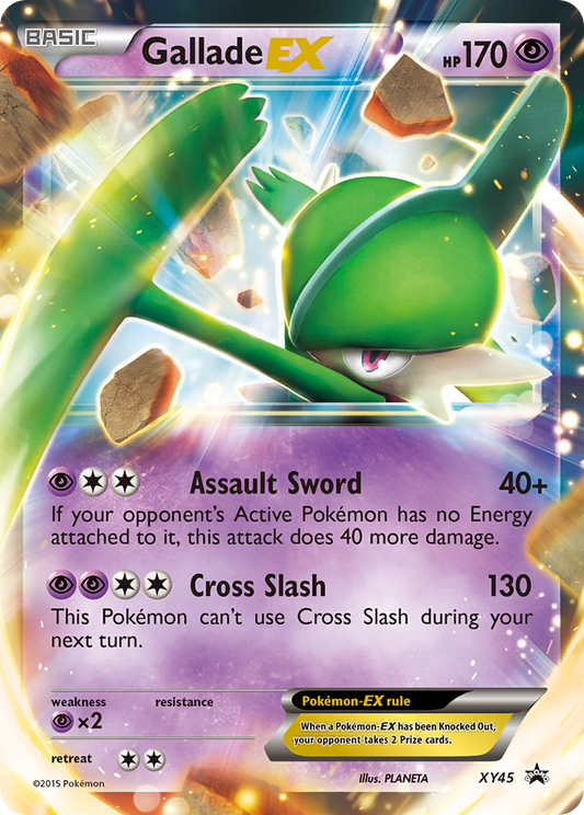 Gallade-EX – XY Black Star Promos