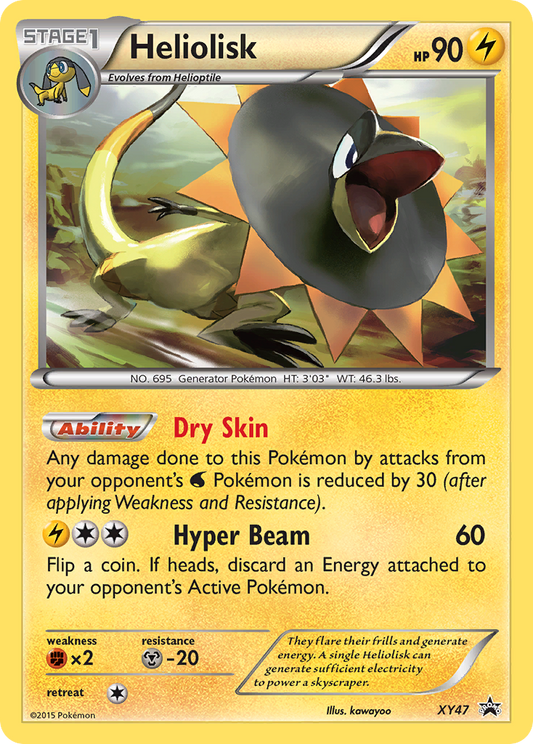 Heliolisk – XY Black Star Promos