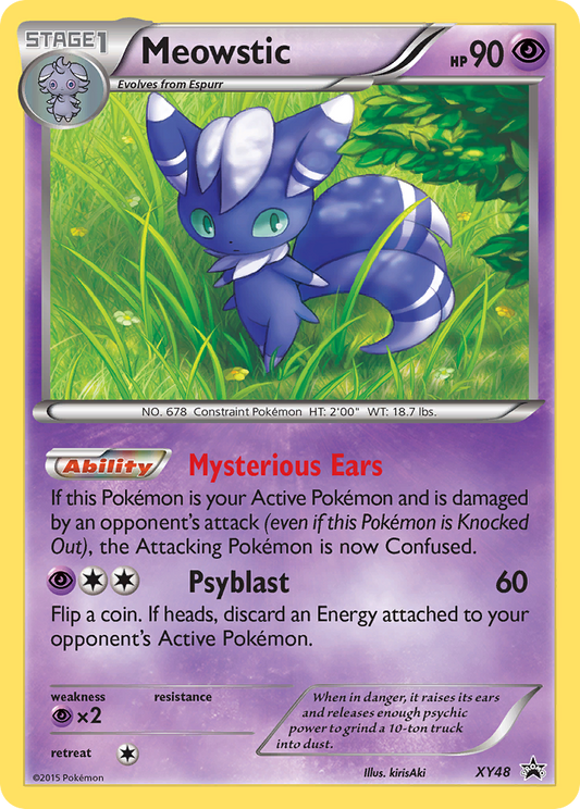 Meowstic – XY Black Star Promos