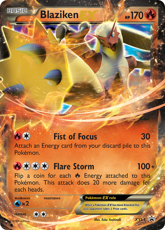 Blaziken-EX – XY Black Star Promos