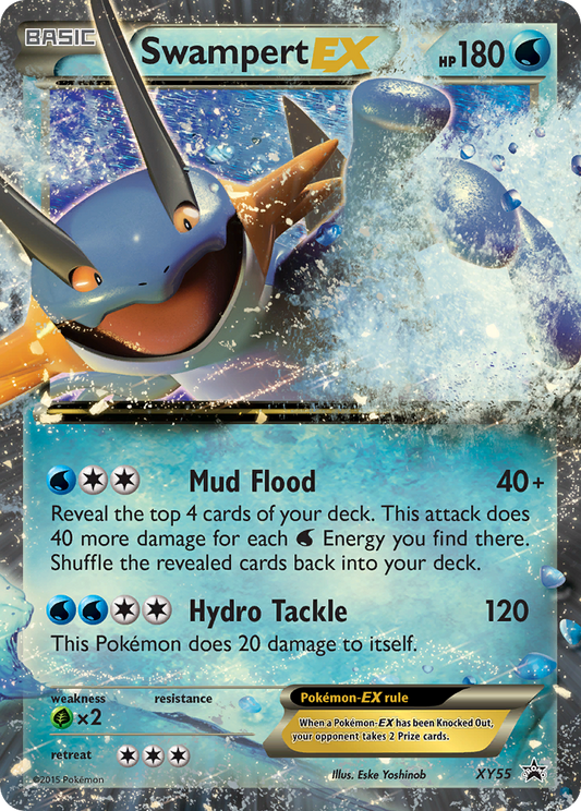 Swampert-EX – XY Black Star Promos
