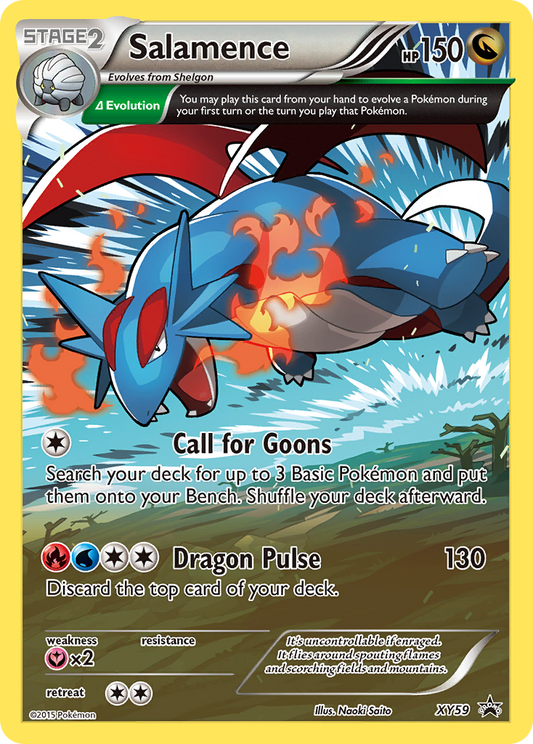 Salamence – XY Black Star Promos