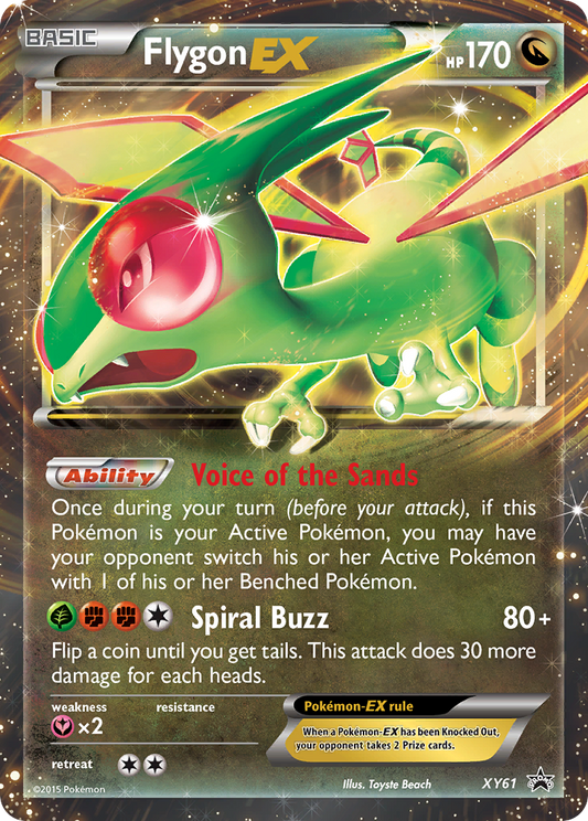 Flygon-EX – XY Black Star Promos