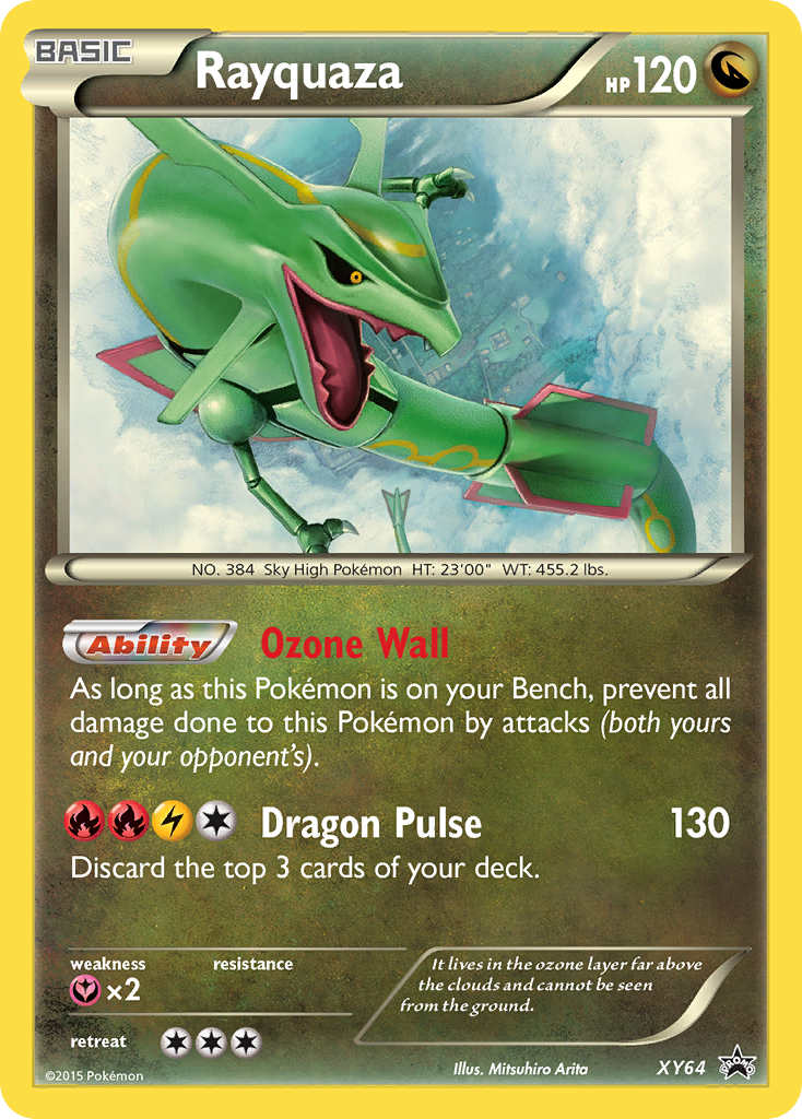 Rayquaza – XY Black Star Promos