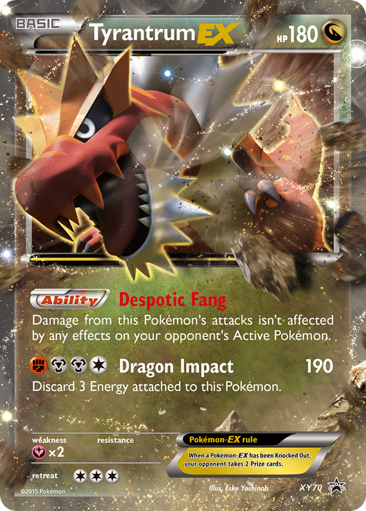 Tyrantrum-EX – XY Black Star Promos