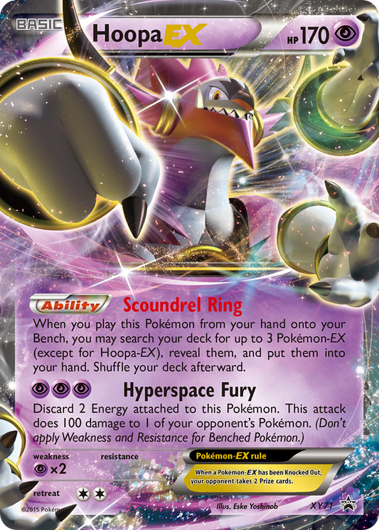Hoopa-EX – XY Black Star Promos