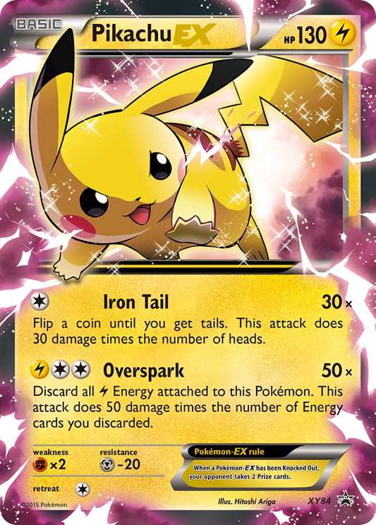 Pikachu-EX – XY Black Star Promos