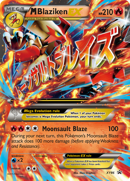 M Blaziken-EX – XY Black Star Promos