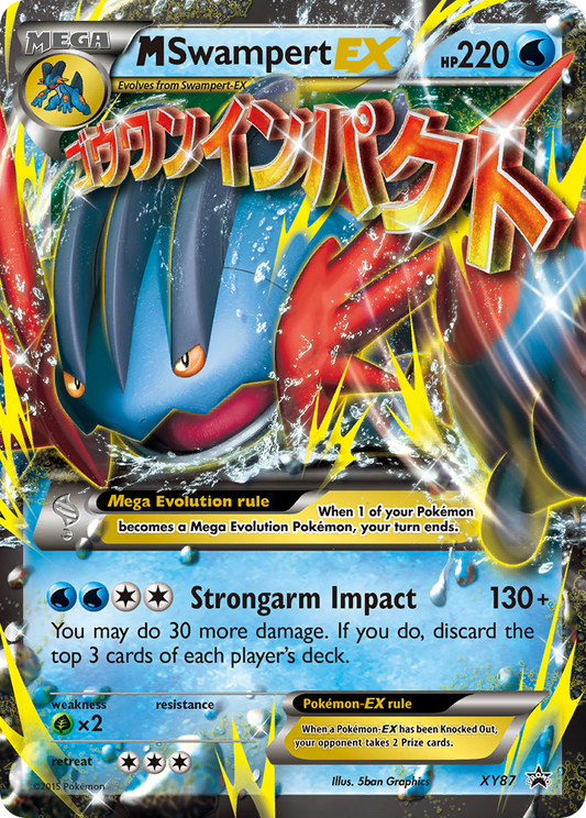 M Swampert-EX – XY Black Star Promos
