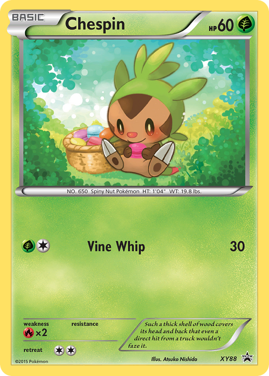 Chespin – XY Black Star Promos