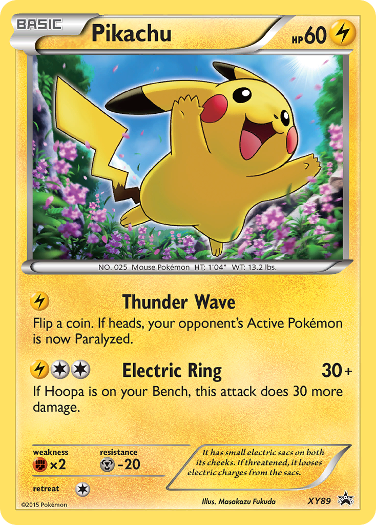 Pikachu – XY Black Star Promos