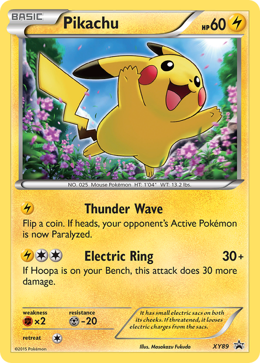Pikachu – XY Black Star Promos