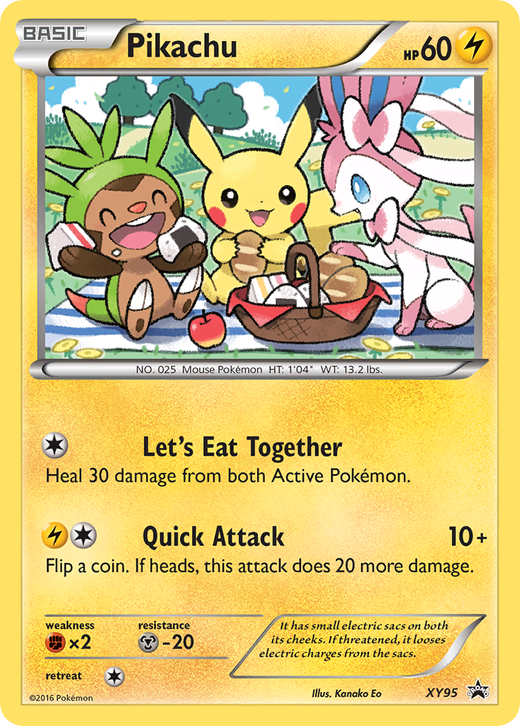 Pikachu – XY Black Star Promos
