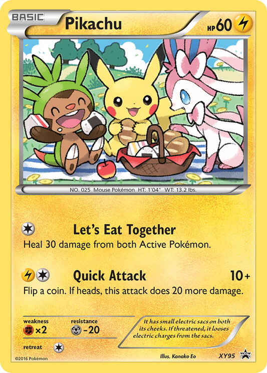 Pikachu – XY Black Star Promos