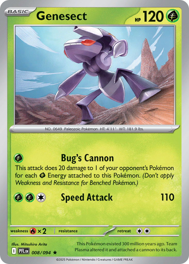 Genesect – Phantasmal Flames