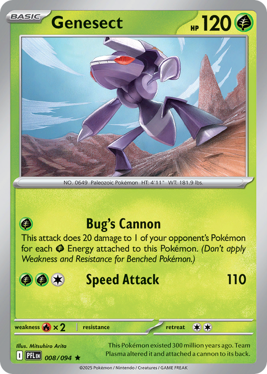 Genesect – Phantasmal Flames