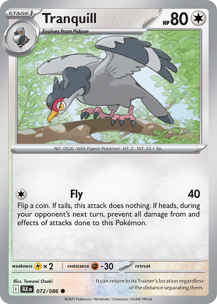 Tranquill – Black Bolt