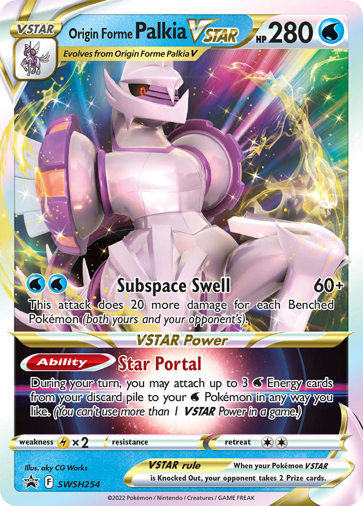 Origin Forme Palkia VSTAR – SWSH Black Star Promos