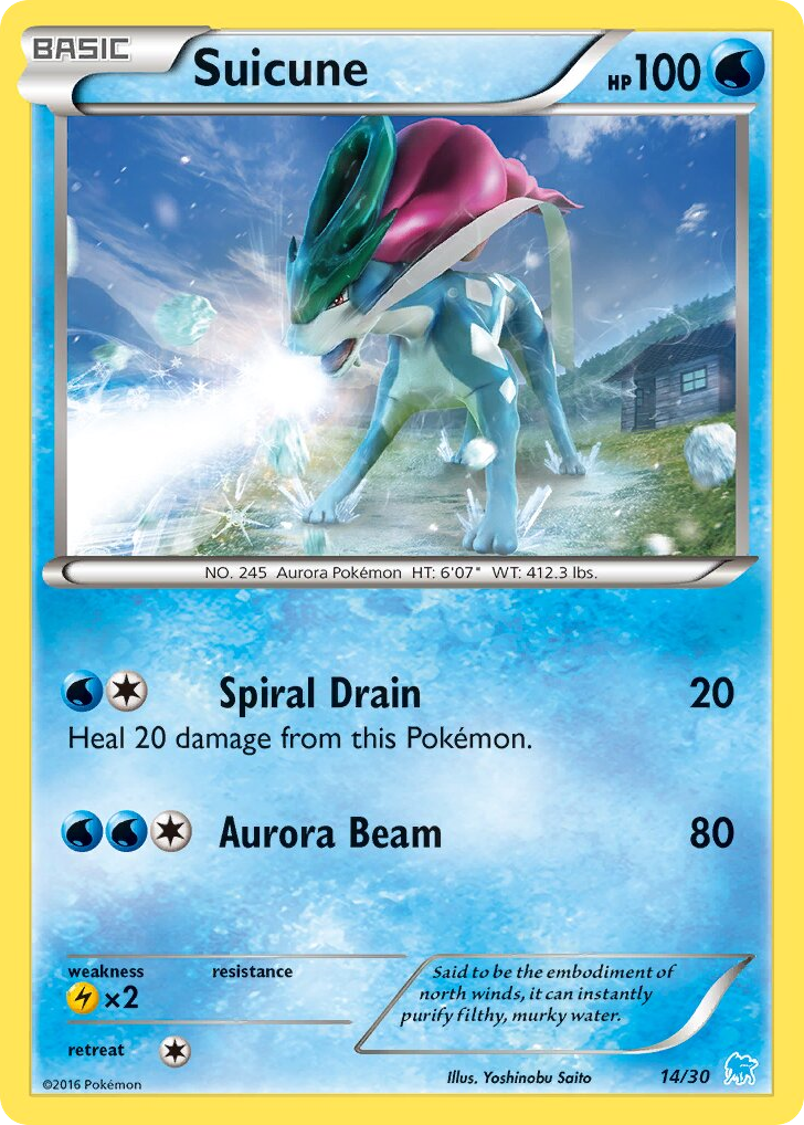 Suicune – XY Trainer Kit Suicune