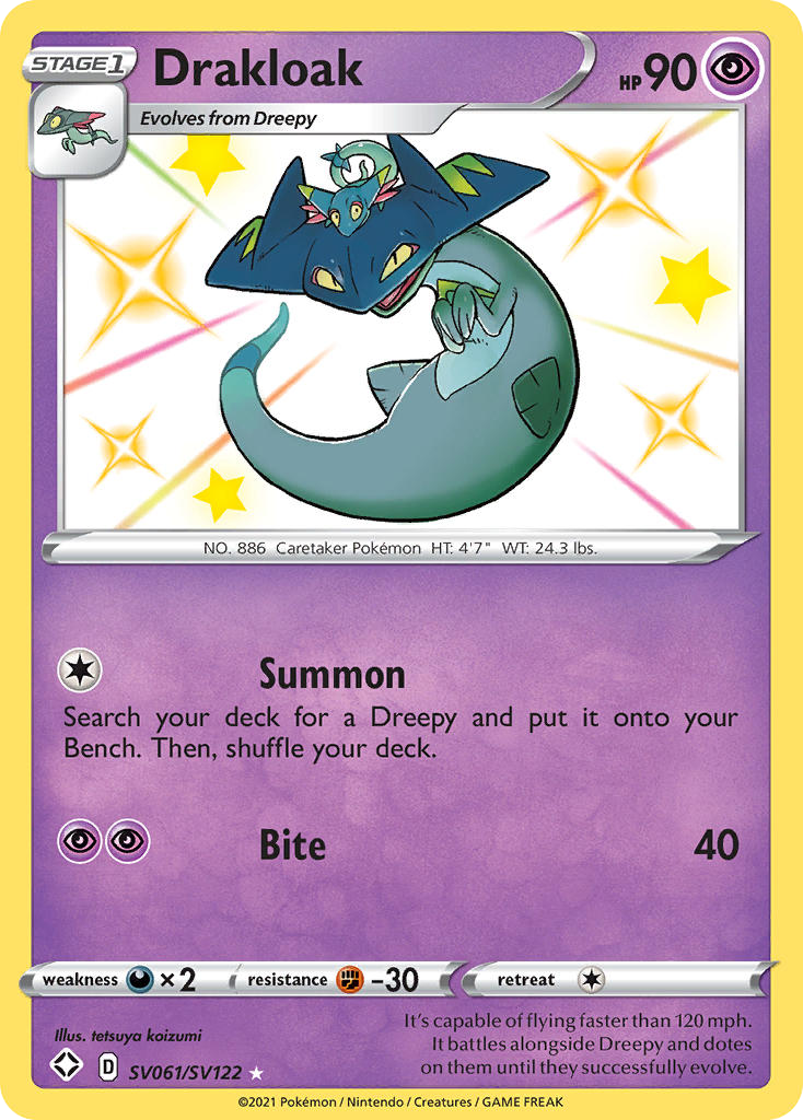 Drakloak – Shining Fates Shiny Vault