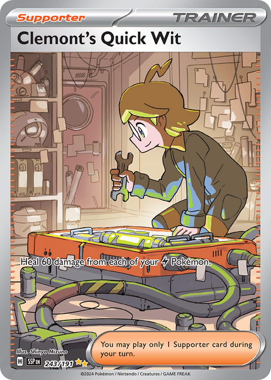 Clemont's Quick Wit – Surging Sparks