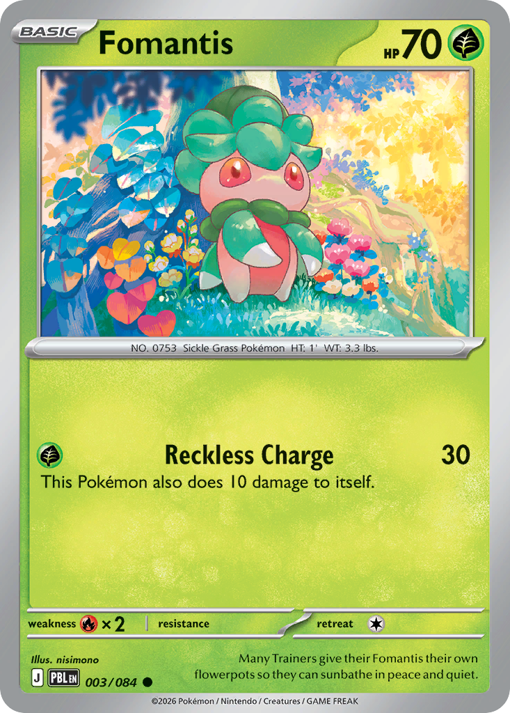 Fomantis – Pitch Black