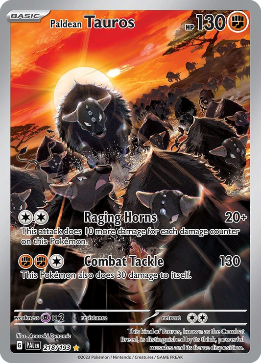 Paldean Tauros – Paldea Evolved