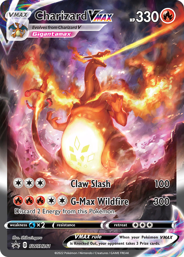 Charizard VMAX – SWSH Black Star Promos