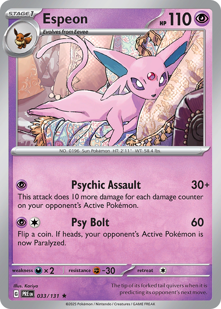 Espeon – Prismatic Evolutions