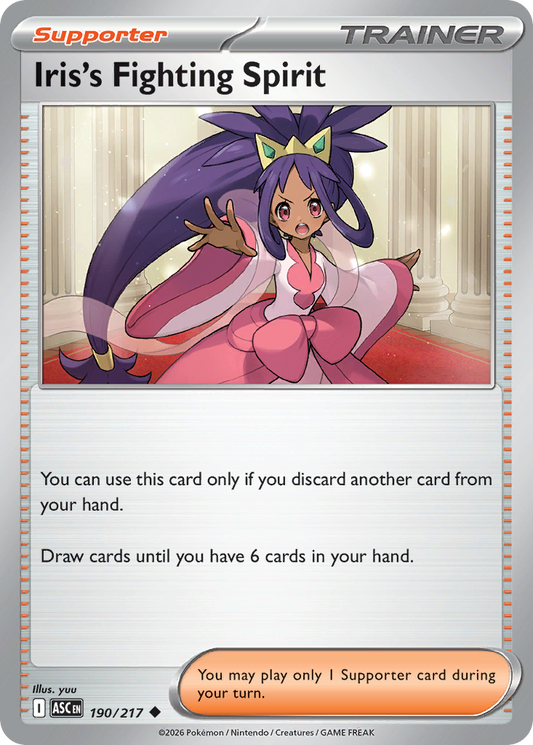 Iris's Fighting Spirit – Ascended Heroes