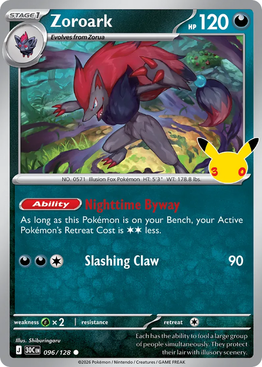 Zoroark – 30th Celebration