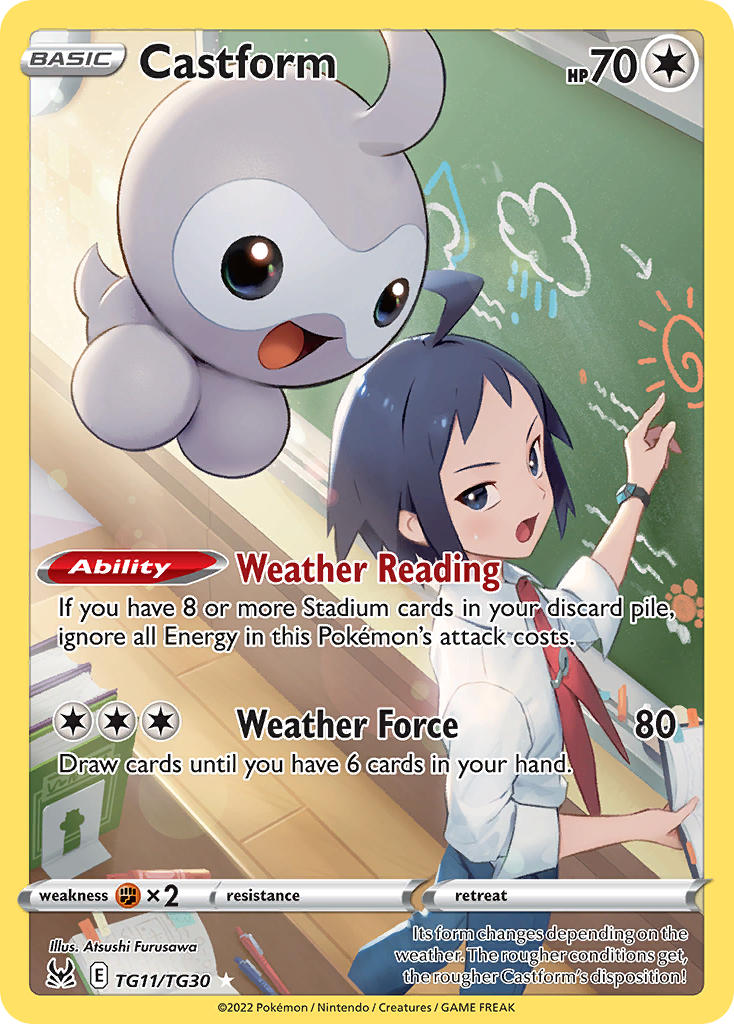 Castform – Lost Origin Trainer Gallery
