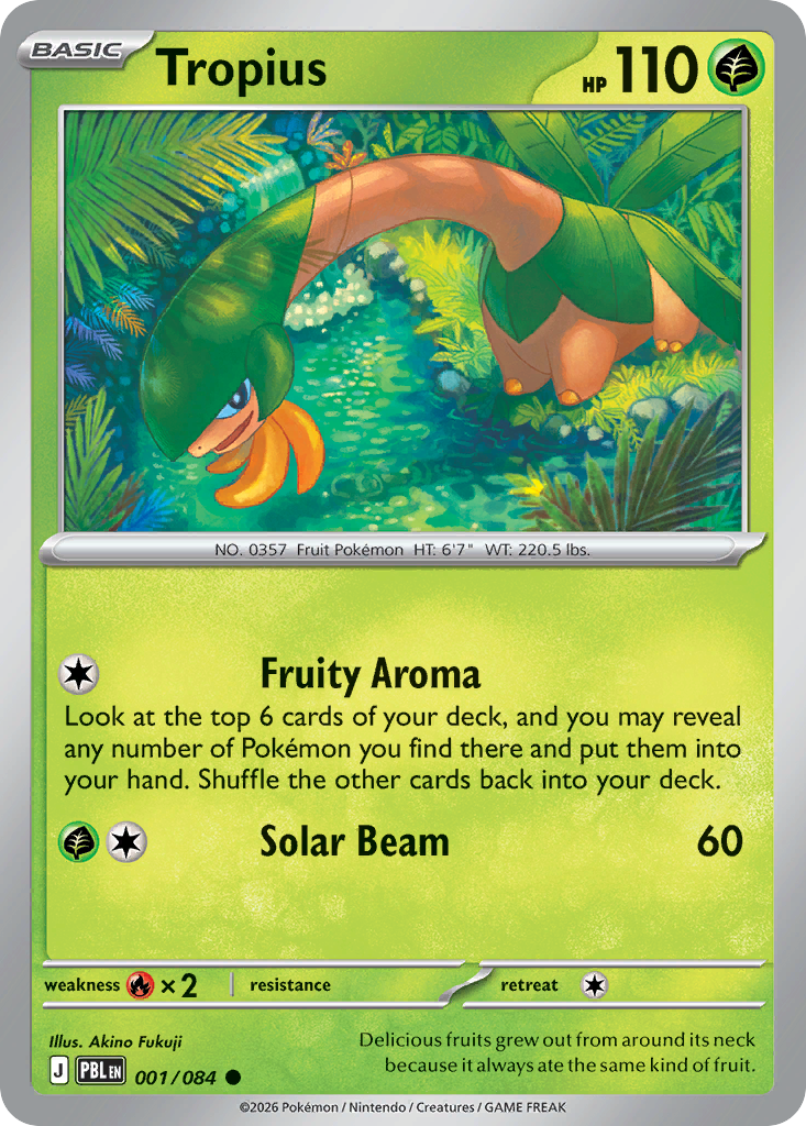 Tropius – Pitch Black