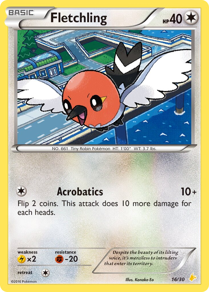 Fletchling – XY Trainer Kit Pikachu Libre