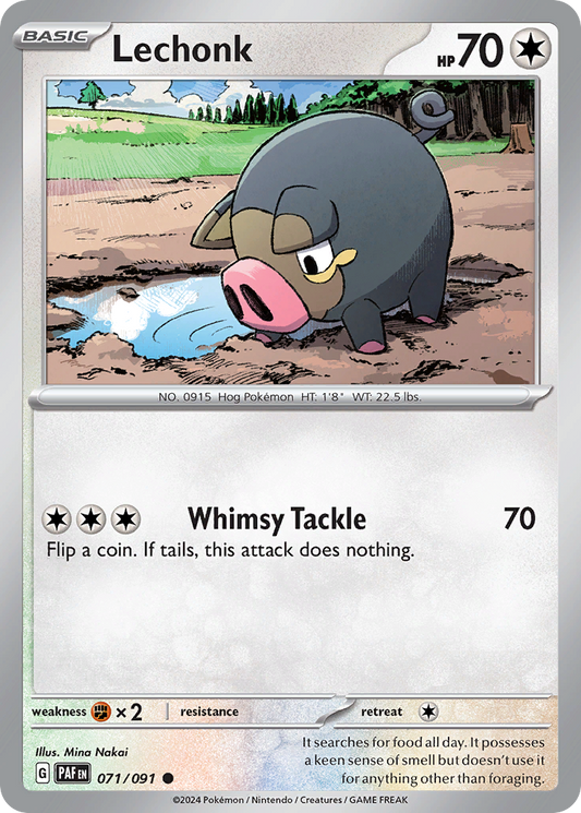 Lechonk – Paldean Fates