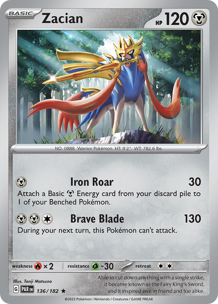 Zacian – Paradox Rift