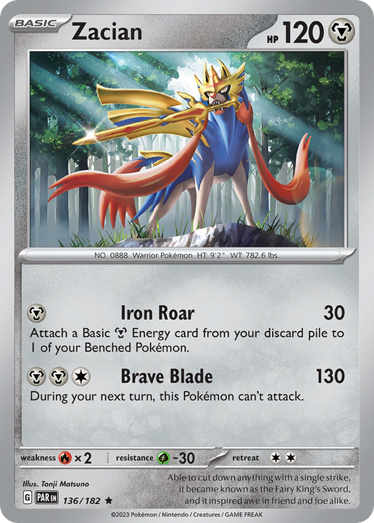 Zacian – Paradox Rift