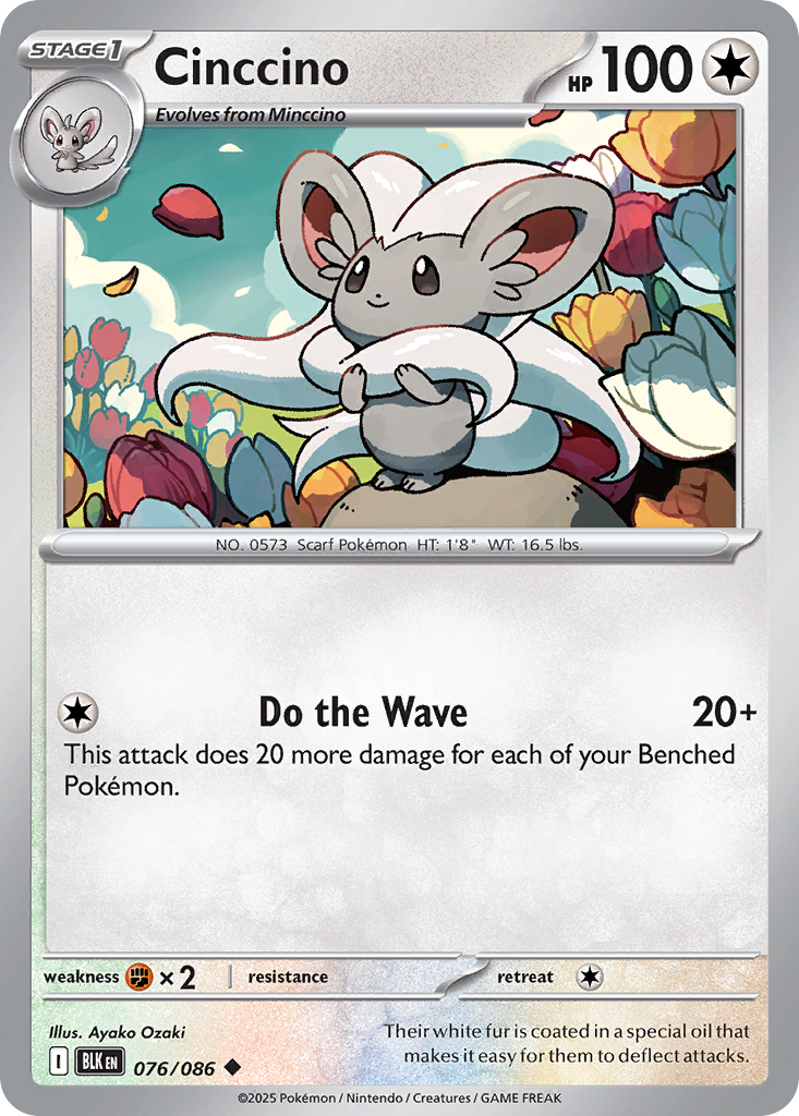 Cinccino – Black Bolt
