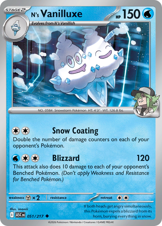 N's Vanilluxe – Ascended Heroes