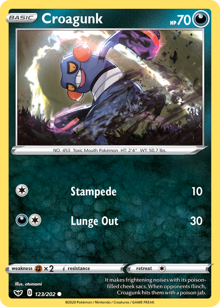 Croagunk – Sword & Shield
