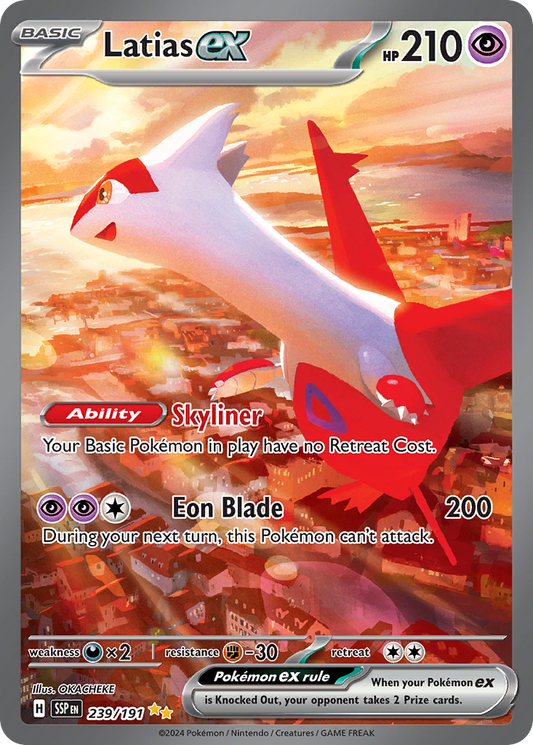 Latias ex – Surging Sparks