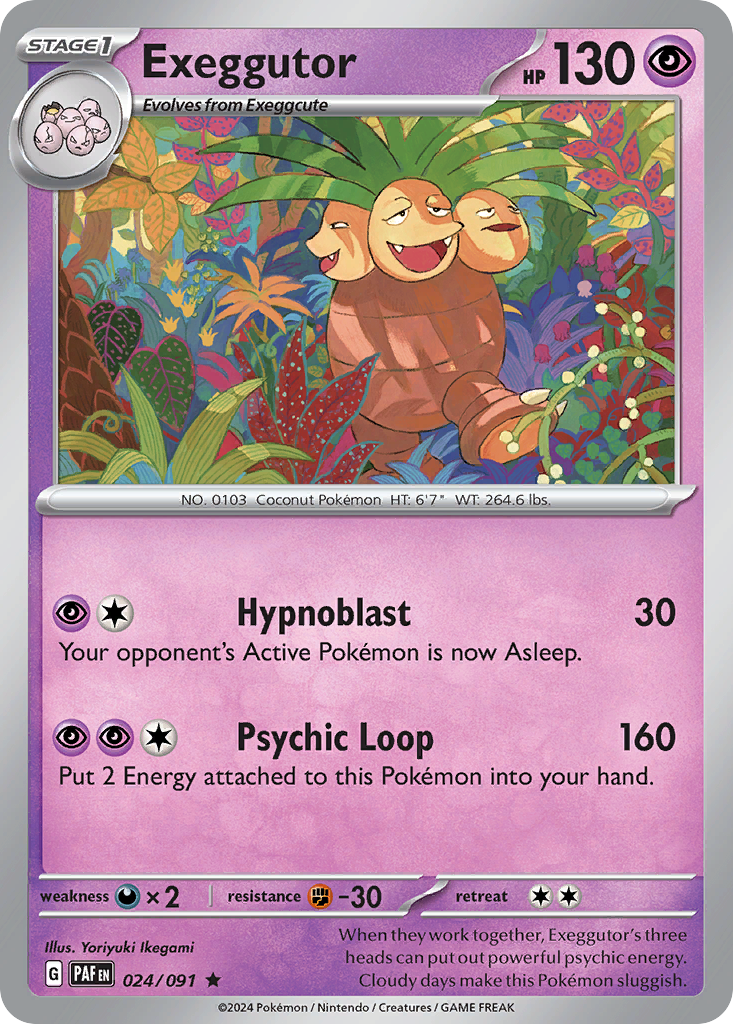 Exeggutor – Paldean Fates