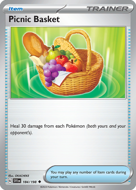Picnic Basket – Scarlet & Violet
