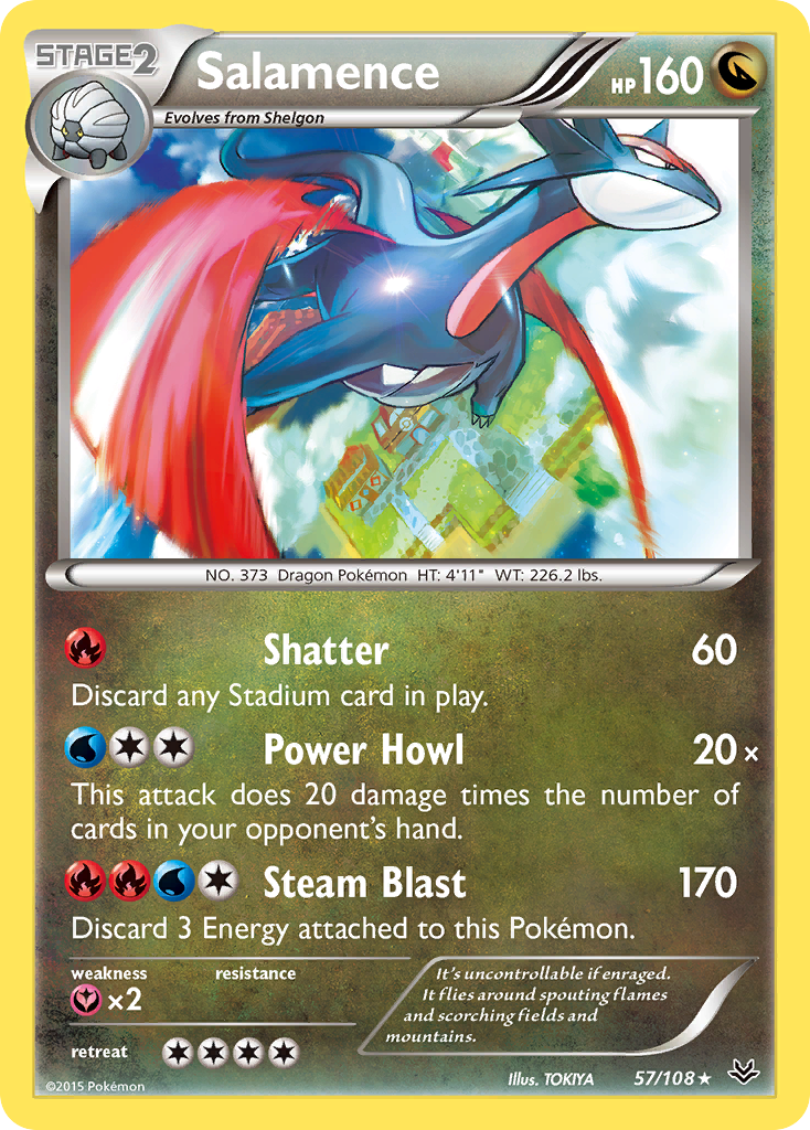 Salamence – Roaring Skies