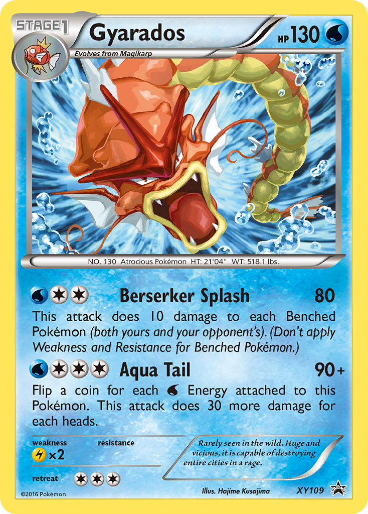 Gyarados – XY Black Star Promos